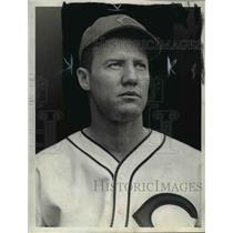 1936 Press Photo Baseball player-Willis Hudlin - cvb58391