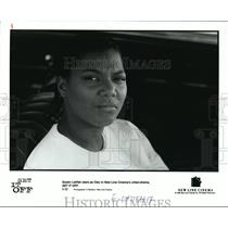 1996 Press Photo Queen Latifah stars as Cleo in New Line Cinema's urban drama.