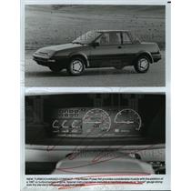 1983 Press Photo Nissan Pulsar NX Turbo  - cvb74152