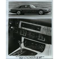 1984 Press Photo 1984 Jaguar XJ-S With Dash Mounted Trip Computer - cvb74118