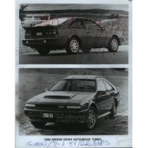 1984 Press Photo Nissan 200SX Hatchback Turbo  - cvb74151