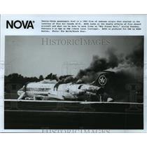 Press Photo NOVA-Why Planes Burn, Air Canada DC-9 - cvb73661