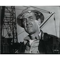 1953 Press Photo James Stewart Stars in the Movie "Thunder Bay" - orp28817