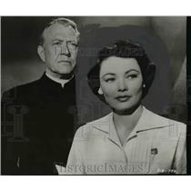 1955 Press Photo Gene Tierney in "The Left Hand of God" - orp30049