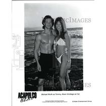 Press Photo Michael Worth & Alison Armitage Star in "Acapulco H.E.A.T."