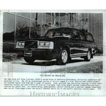 1983 Press Photo The 1983 Volvo GLT Turbo - cvb68209