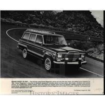 1983 Press Photo Grand Daddy in 4WD - Jeep Grand Wagoneer - cvb68733