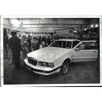 1983 Press Photo New Mercury Cougar, valued at $9,521.00 - cvb73241