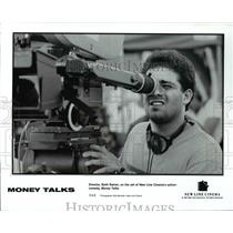 1997 Press Photo Director,Brett Ratner,on the set of action-comedy,MONEY TALKS