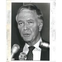 1986 Press Photo Bob Packwood Oregon Politician