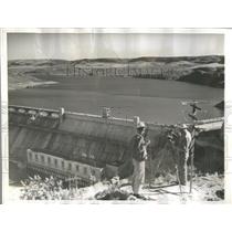 1941 Press Photo Grand Coulee Power Flows