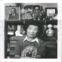 1988 Press Photo Survivor of Camp Michi Yasui Ando