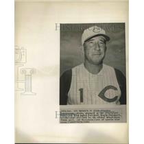 1961 Press Photo Freddie Hutchinson named National League Manager of the Year