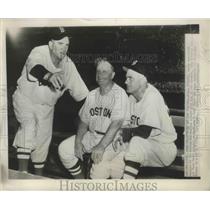 1950 Press Photo Steve O'Neill Newly Appointed Manager of the Boston Red Soxs