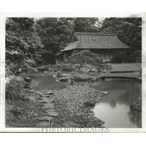 1963 Press Photo Kyoto, Japan Gardens - ftx02011