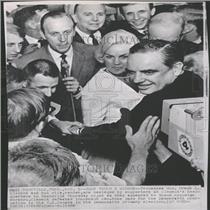 1966 Press Photo Nashville Frank Clement Ross US Senate