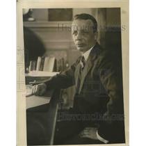 1921 Press Photo Theodore Roosevelt Jr., newly appointed Asst. Secy of Navy