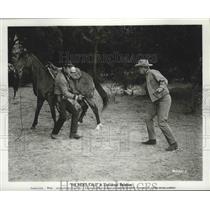 Press Photo Scene from "He Rides Tall" Starring Tony Young & Dan Duryea