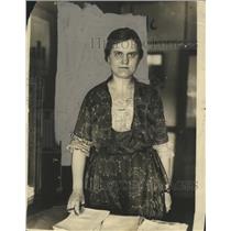 1922 Press Photo Katherine Lenroot of Children's Bureau U.S. Labor Department