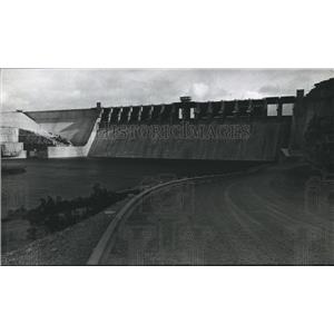 1969 Press Photo View of the Amistad Dam, Texas - hca03799