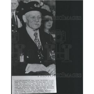 1942 Press Photo 93 year old veteran John S. Dumser - RRX88759