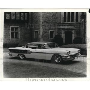 1957 Press Photo 1958 Pontiac Star Chief 4 door Catalina Automobile