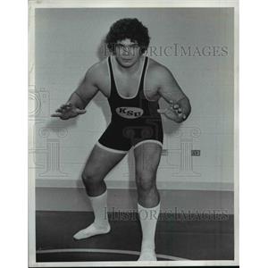 Press Photo Kent State University wrestler-Ray Wagner - cvb52457