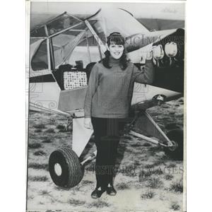 1965 Press Photo Manuela Binda Switzerland Female Pilot - RRX88267