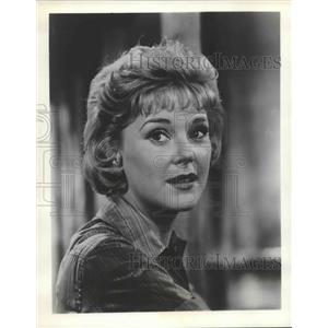 1960 Press Photo Connie Hines co-stars on television comedy with a talking horse