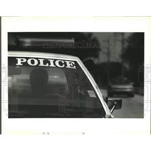1993 Press Photo Kenner police car at 1100 block of Vintage Drive - nob47186