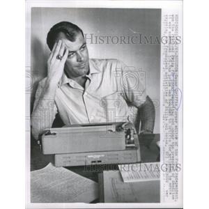 1963 Press Photo Oscar Griffin, Pulizter Prize winning reporter