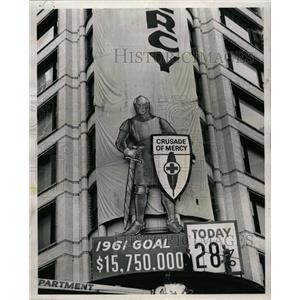 1961 Press Photo Crusade Meter Nicholas Galitzine Goal - RRW24407