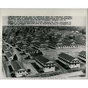 1975 Press Photo Vietnamese Refugees Stay At Indiantown - RRW64157