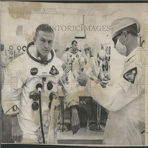 1968 Press Photo Astronaut Frank Borman