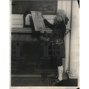 1924 Press Photo Frauncess Tavern New York City General George Washington