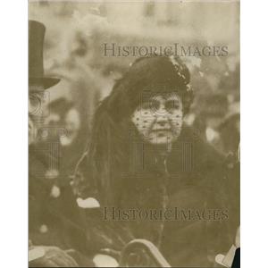 1921 Press Photo First Lady Edith Wilson