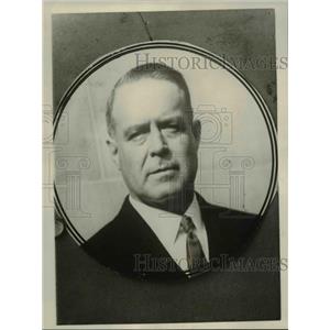 1925 Press Photo Mayor John L Bacon of San Diego Appeared Before Senate Committe