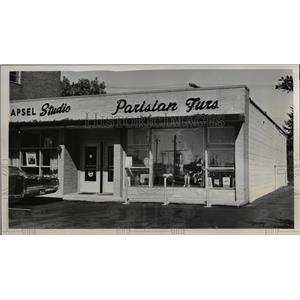 1967 Press Photo Parisian Furs Shop, Cleveland Ohio - nee22549