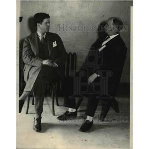 1924 Press Photo Senator Robert La Follette & Congressman James Nelson