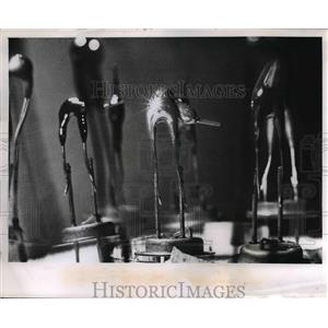 1960 Press Photo The three diode people, the semi conductors of electricity