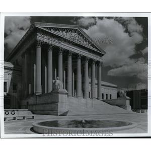 Press Photo United Supreme Court building, Washington D.C. - cvb04654