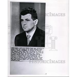 1961 Wire Photo U2 Pilot Francis Gary Powers in Russian Prison to be freed