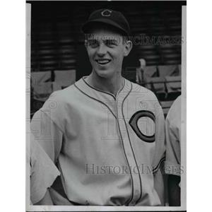 1941 Press Photo Baseball player, Dick Wakefield - cvb67556