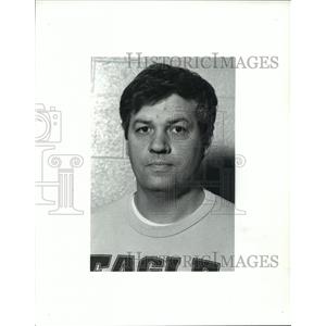 1991 Press Photo St. Eds Wrestling Coach Greg Urbas - cvb72529