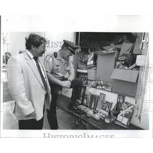 1993 Press Photo Cook County Sherif's Police Bomb Squad