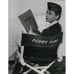 Press Photo Peggy King in"Zero Hour" - orp17059