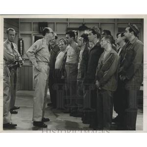 1956 Press Photo Phil Silvers Stars in "Sgt Bilko" - lfx05699