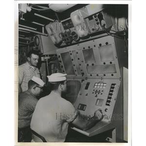 1961 Press Photo Asroc Fire Control System Computer Pic