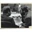 1981 Press Photo Alabama Senator Bill Smith and Bob Geddy, governor's  liaison.