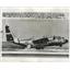 1959 Press Photo Giant Air Force C-130B Hercules Troop and Cargo Carrier